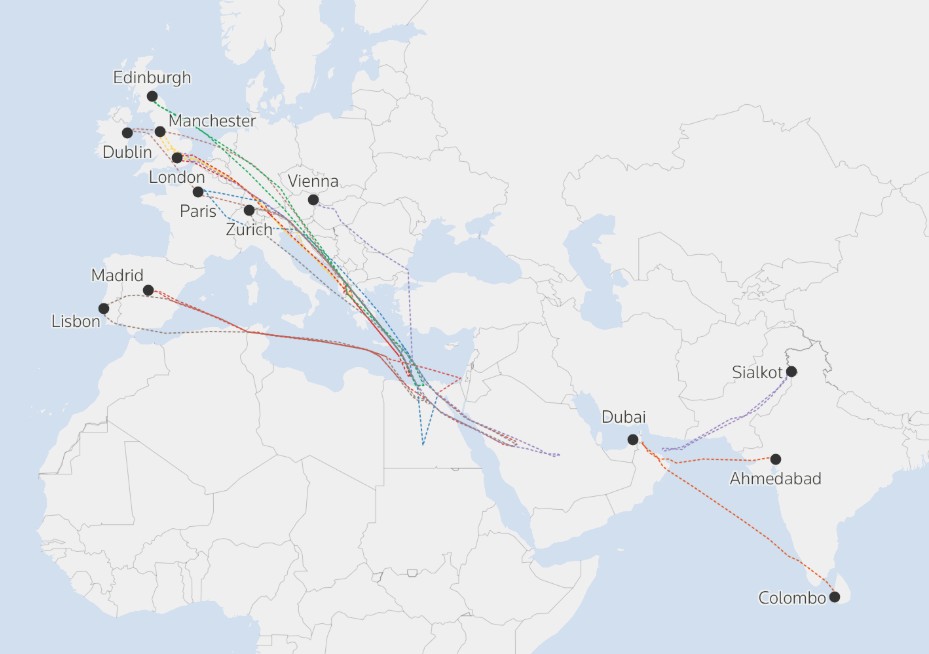 Πόλεμος στο Ιράν: Ταξιδιώτες σε «πτήσεις-φαντάσματα»-1