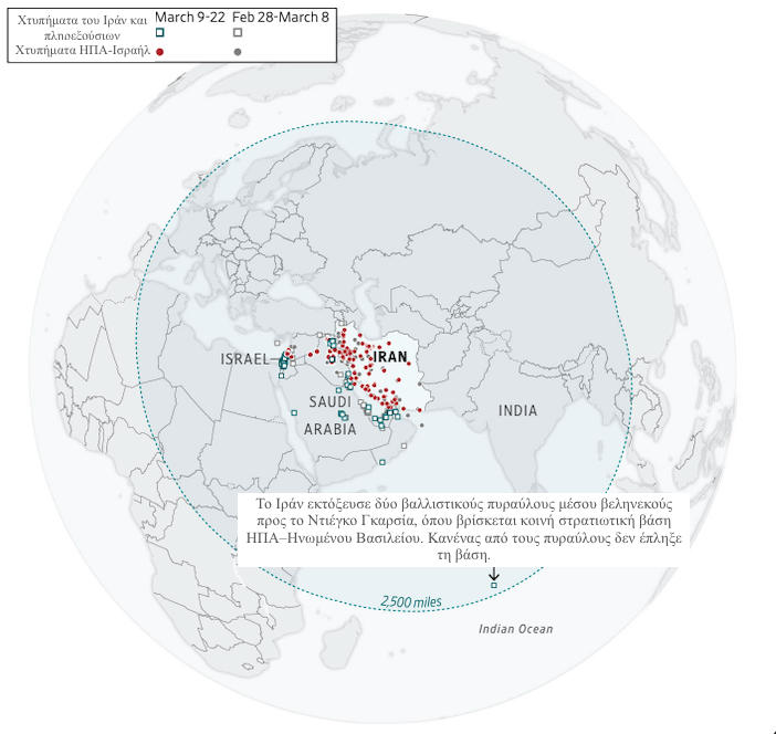 Μέση Ανατολή: Πώς άνοιξε ο χάρτης του πολέμου στο Ιράν-7