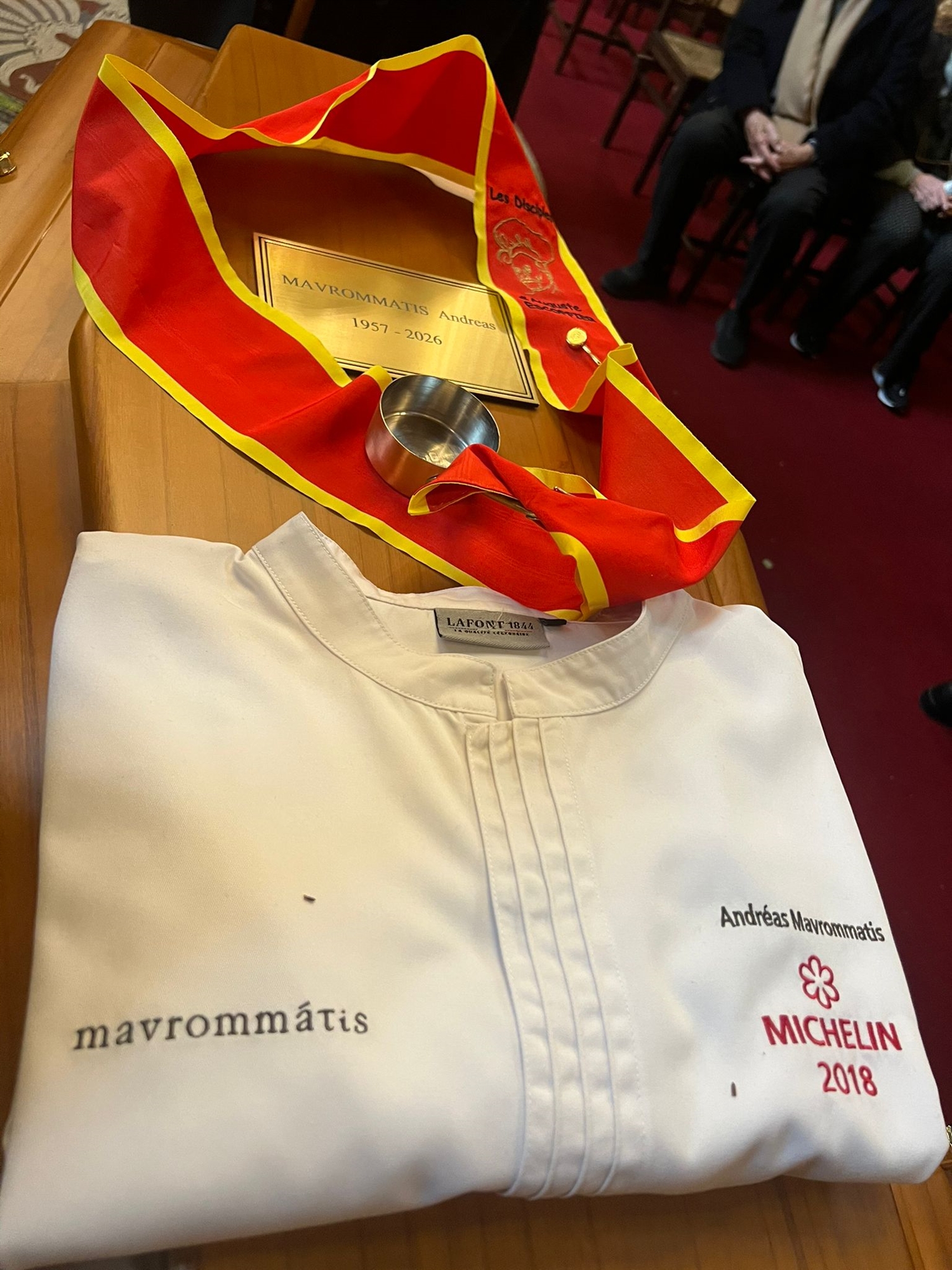 Γράμμα από το Παρίσι. Υστατος αποχαιρετισμός στον σεφ Ανδρέα Μαυρομμάτη-4