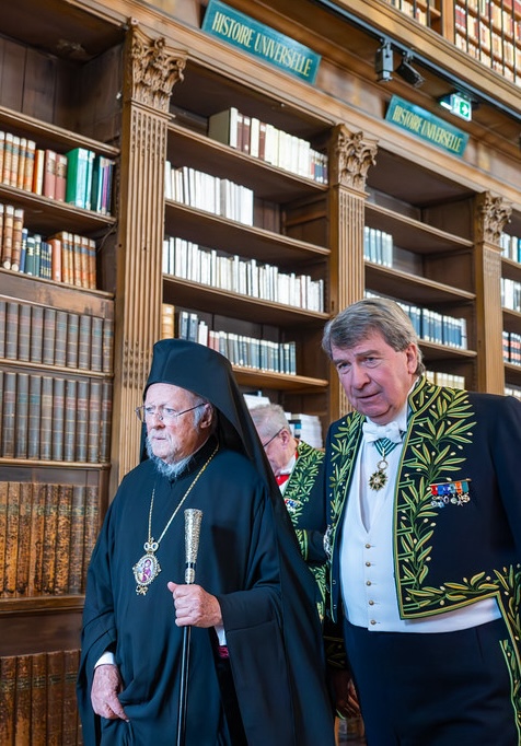 Ο Οικουμενικός Πατριάρχης Βαρθολομαίος μέλος της γαλλικής Ακαδημίας Επιστημών-3