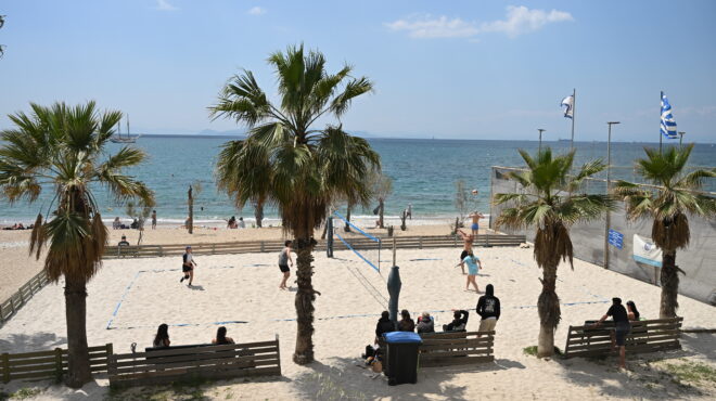 καιρός-αίθριος-με-άνοδο-της-θερμοκρασ-564183166