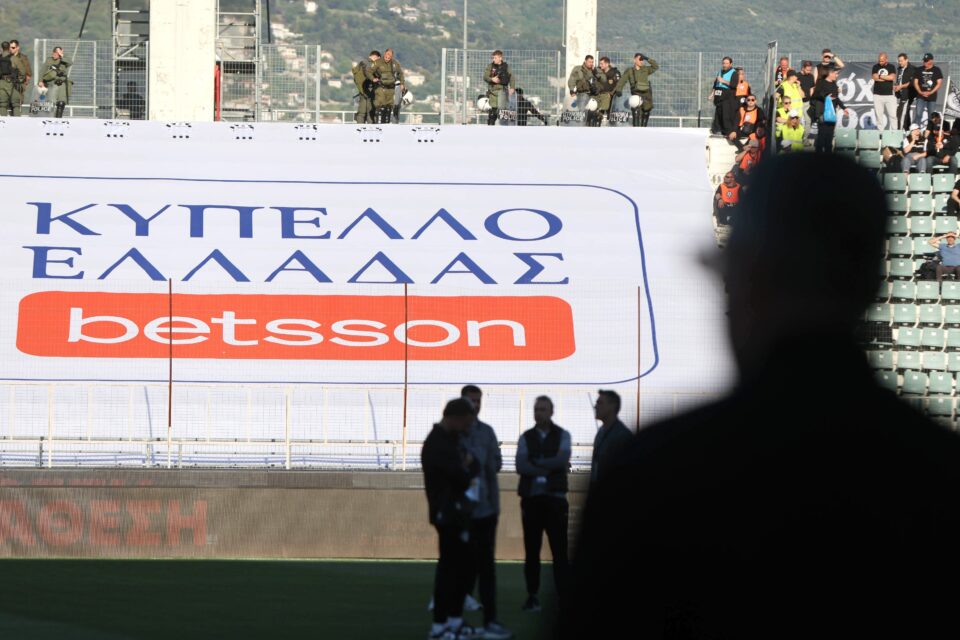 ΠΑΟΚ – ΟΦΗ στον τελικό Κυπέλλου – Εικόνες από το Πανθεσσαλικό Στάδιο-5