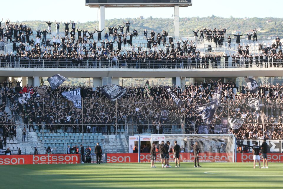 ΠΑΟΚ – ΟΦΗ στον τελικό Κυπέλλου – Εικόνες από το Πανθεσσαλικό Στάδιο-1