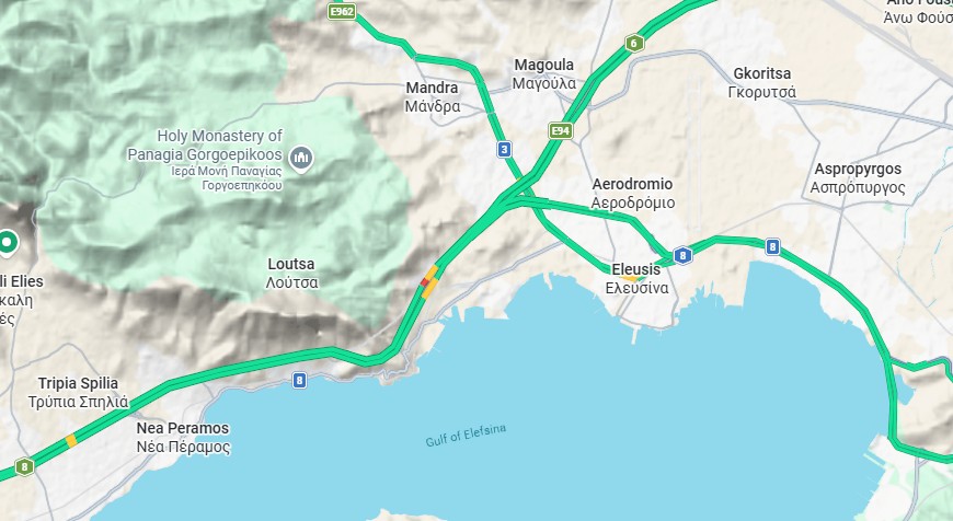 Eξοδος Πάσχα: Ομαλοποιήθηκε η κίνηση στην Αθηνών – Κορίνθου-1