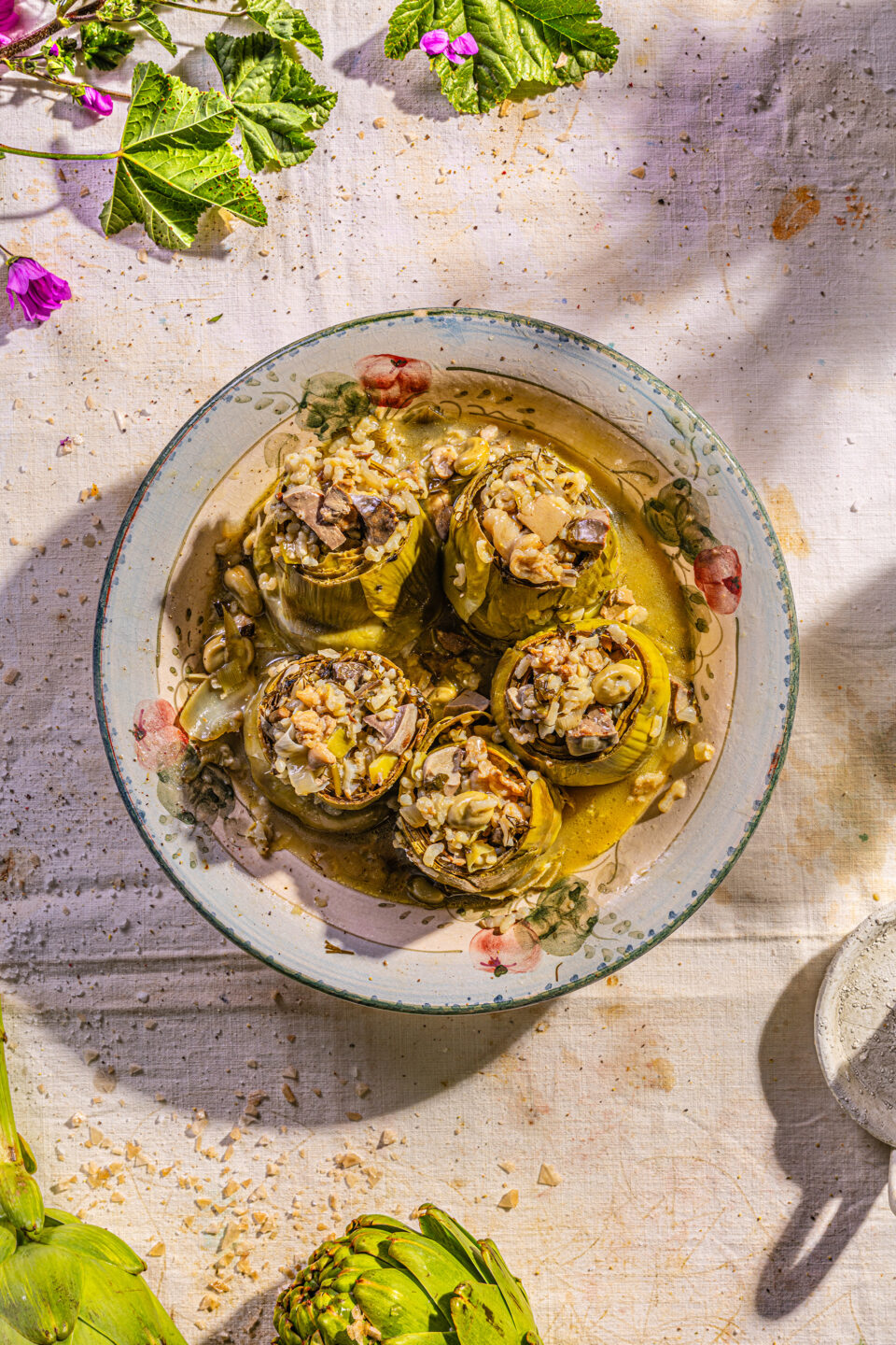 Αγκινάρες ντολμά για το πασχαλινό τραπέζι-1