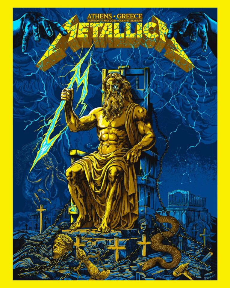 «Πώς σχεδίασα την αφίσα για τη συναυλία των Metallica»-1