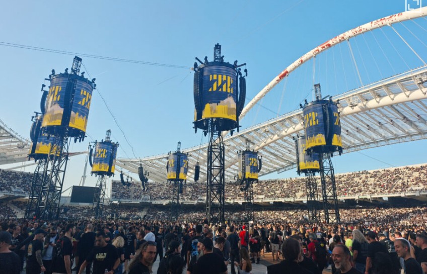 Metallica: Πώς στήθηκε στο ΟΑΚΑ η μεγαλύτερη συναυλιακή εγκατάσταση που έγινε ποτέ στην Ελλάδα-3