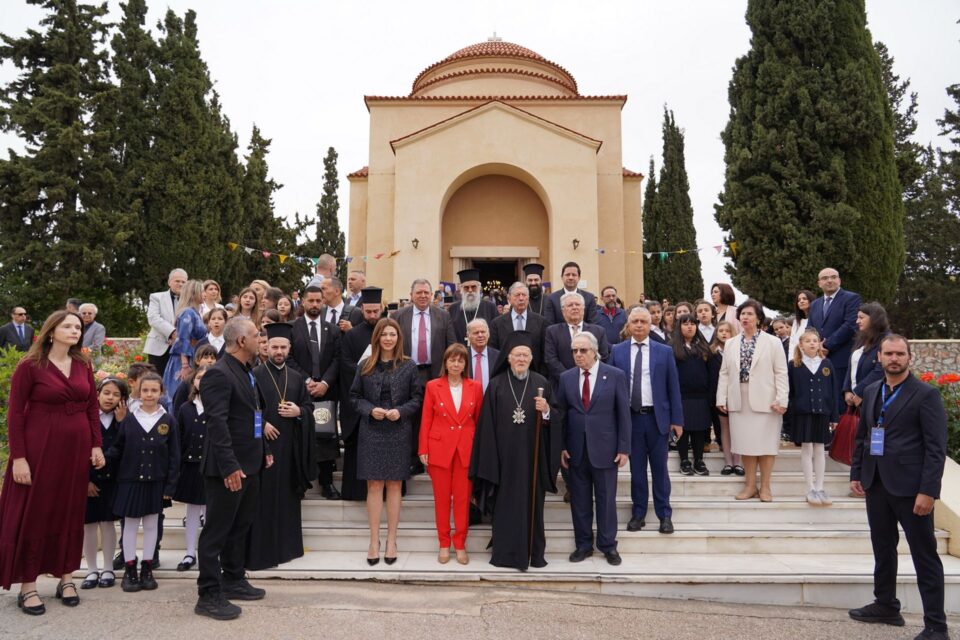 Ο Οικουμενικός Πατριάρχης στο Αρσάκειο για τα 190 χρόνια τους και την Ίμβρο-3