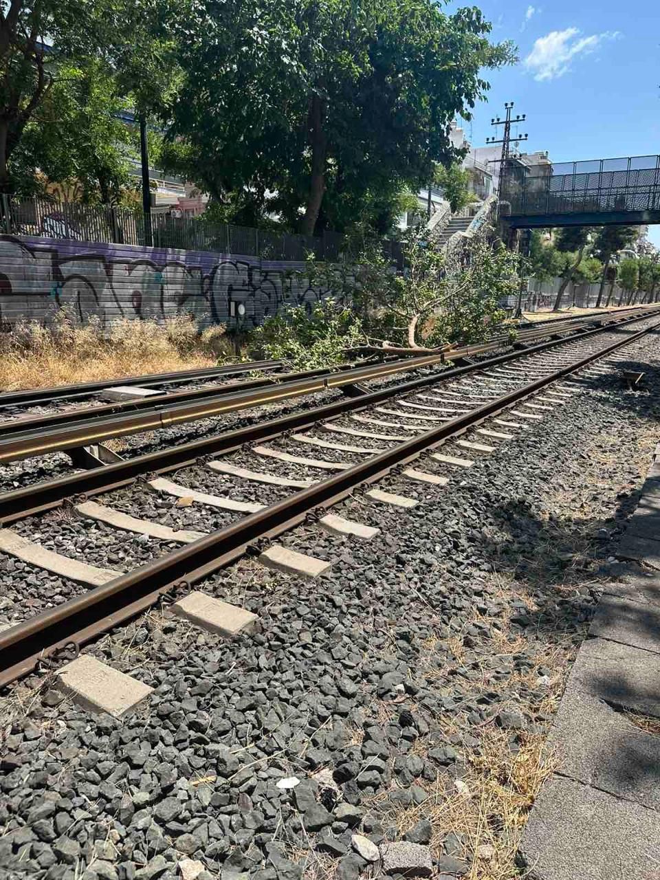 ΗΣΑΠ: Αποκαταστάθηκε η κυκλοφορία στη Γραμμή 1 μετά την απομάκρυνση δέντρου-1