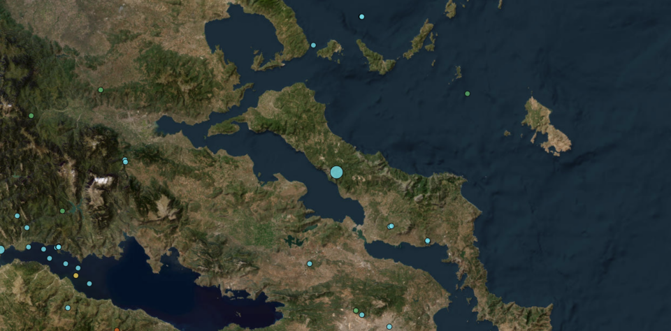 Απανωτές σεισμικές δονήσεις στην Εύβοια – Εγιναν αισθητές στην Αττική-1