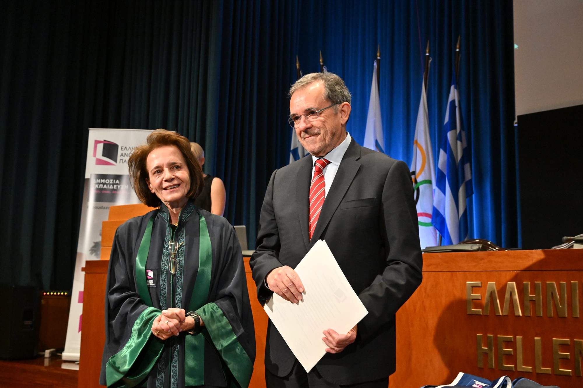 Το Ελληνικό Ανοιχτό Πανεπιστήμιο αναγόρευσε τον Παύλο Τσίμα σε επίτιμο διδάκτορα-2