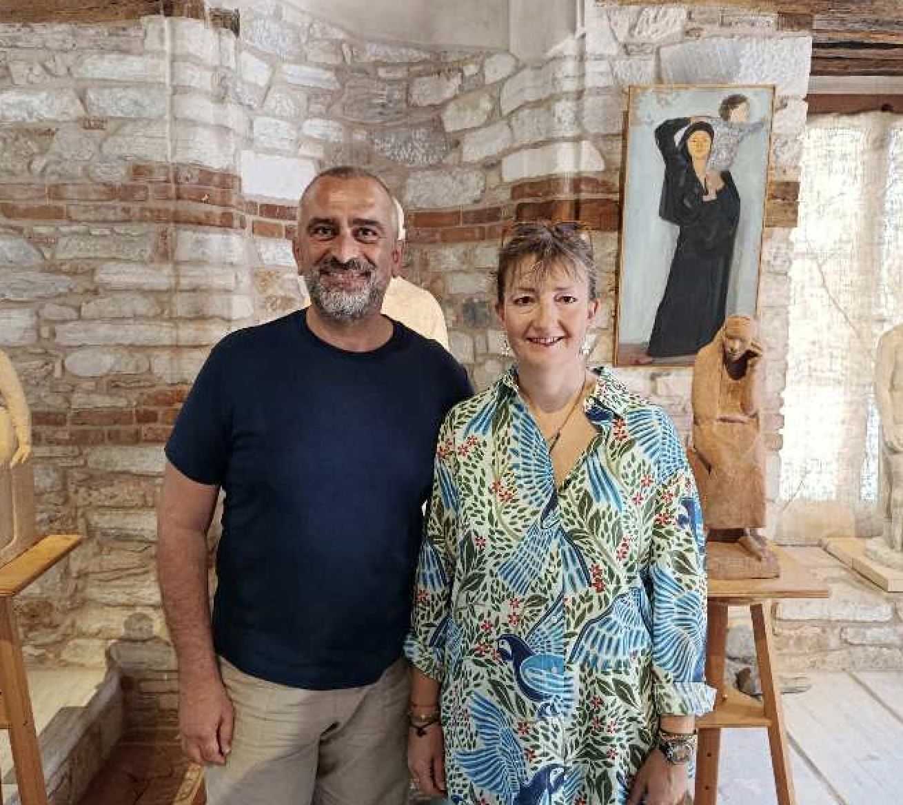 Μεγάλη έκθεση έργων του Γιάννη Παππά στο τέμενος Σαντιρβάν της Δράμας-1