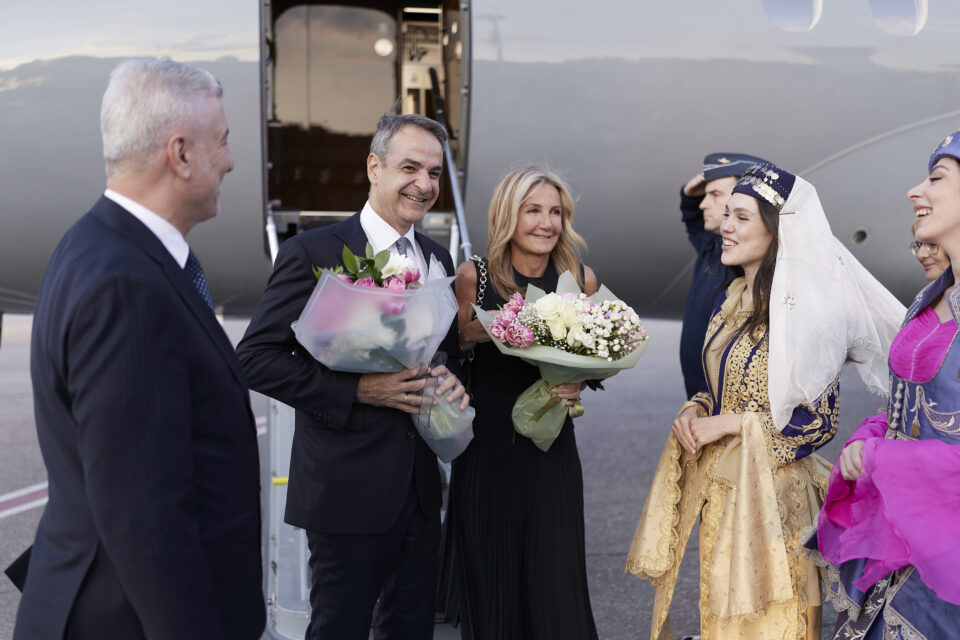 Στην Αγκυρα ο Μητσοτάκης: Η υποδοχή Ερντογάν στο Λευκό Παλάτι (βίντεο)-1