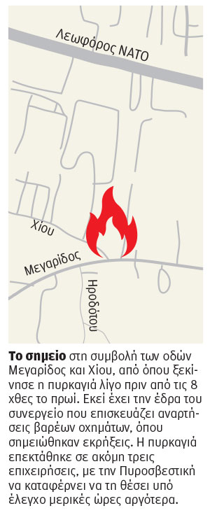 Ασπρόπυργος: Το βυτιοφόρο με το προπάνιο και η σπίθα από το τσιγάρο-1