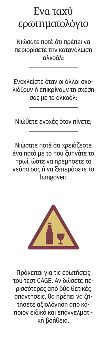 Εχω πρόβλημα με το αλκοόλ;-1