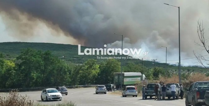 Φθιώτιδα: Καλύτερη εικόνα στο μέτωπο της φωτιάς – Ενισχύθηκαν οι δυνάμεις-2