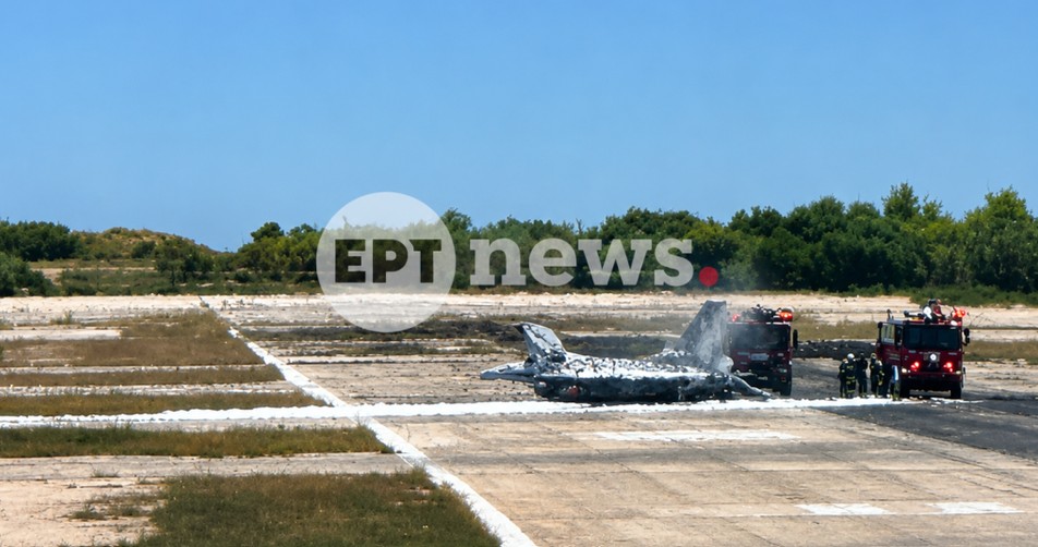 Αναγκαστική προσγείωση F-16 στο αεροδρόμιο της Ζακύνθου-1