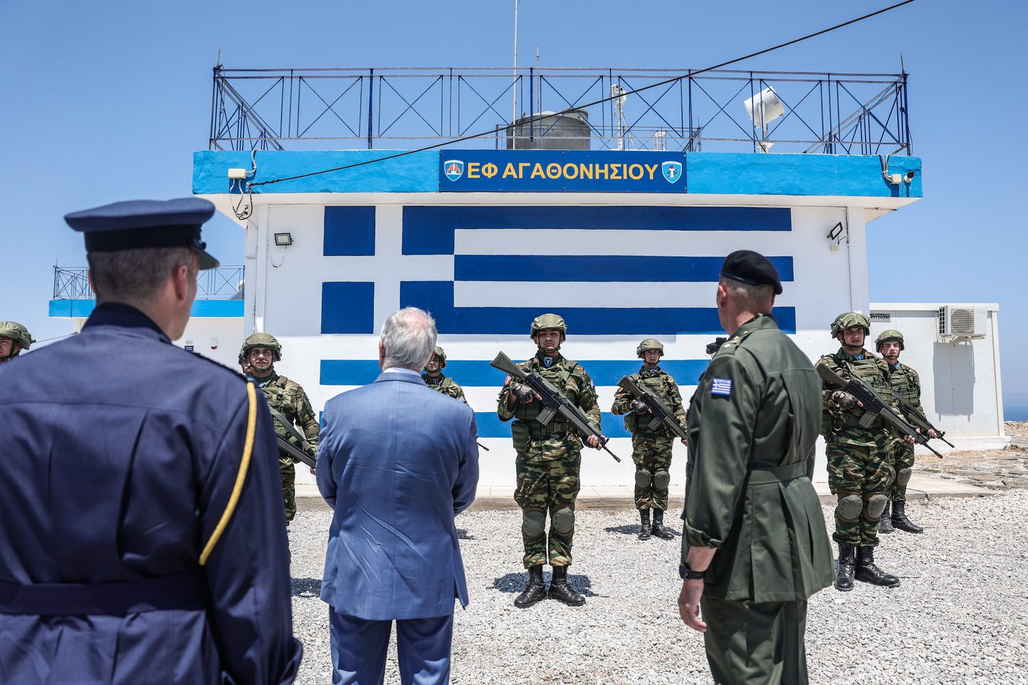 Ο ΠτΔ στο Αγαθονήσι, στο πλευρό των ακριτών και των ακοίμητων φρουρών μας-1