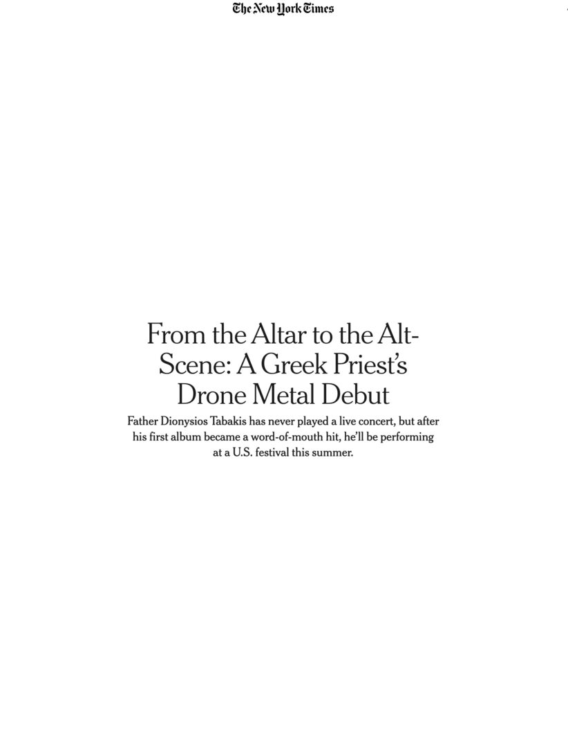 Ο «metal» ιερέας από το Ναύπλιο που έφτασε μέχρι τους New York Times-3